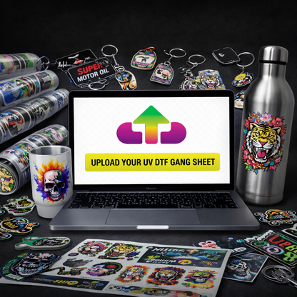 Upload Your UV DTF Gang Sheet