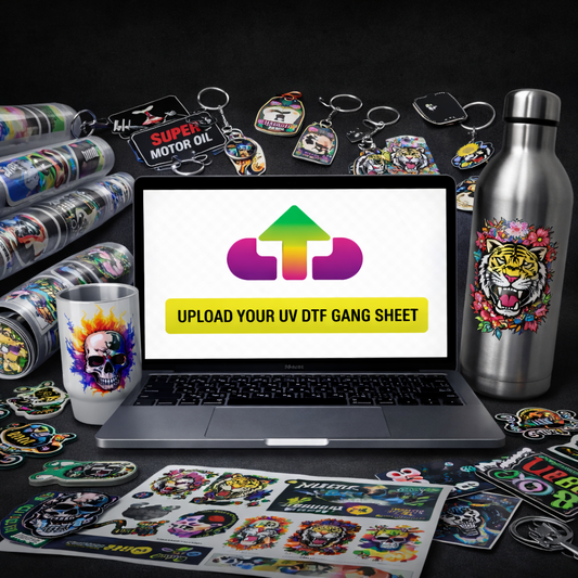 Upload Your UV DTF Gang Sheet